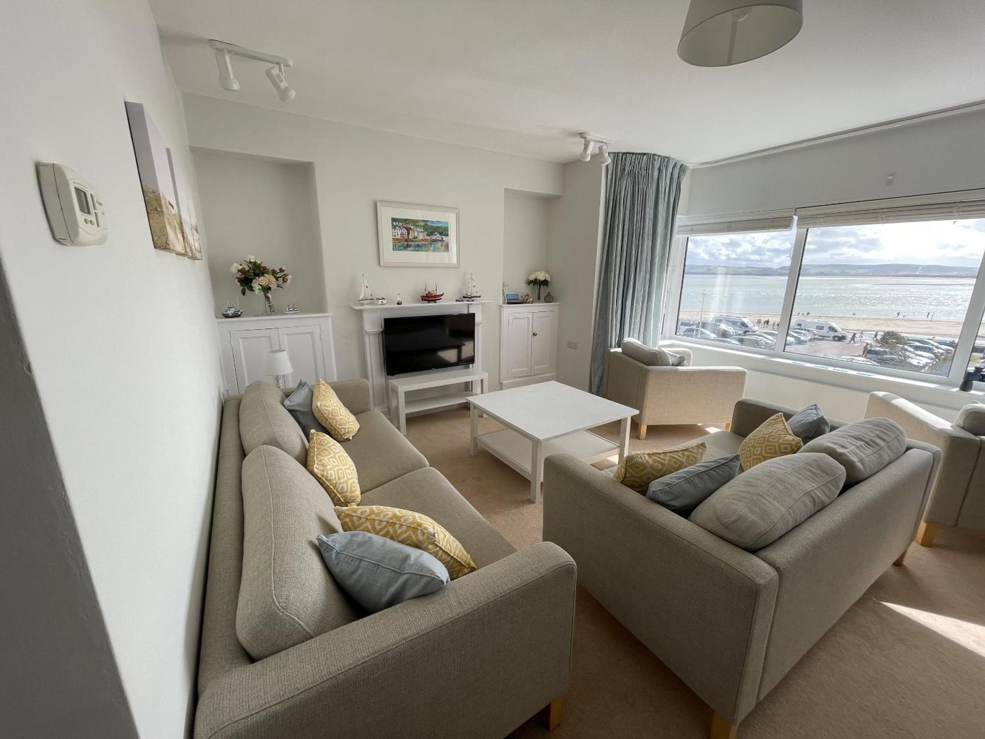 Lovely Seafront 2 Bedroom Apartment 4 Aberdyfi Zewnętrze zdjęcie